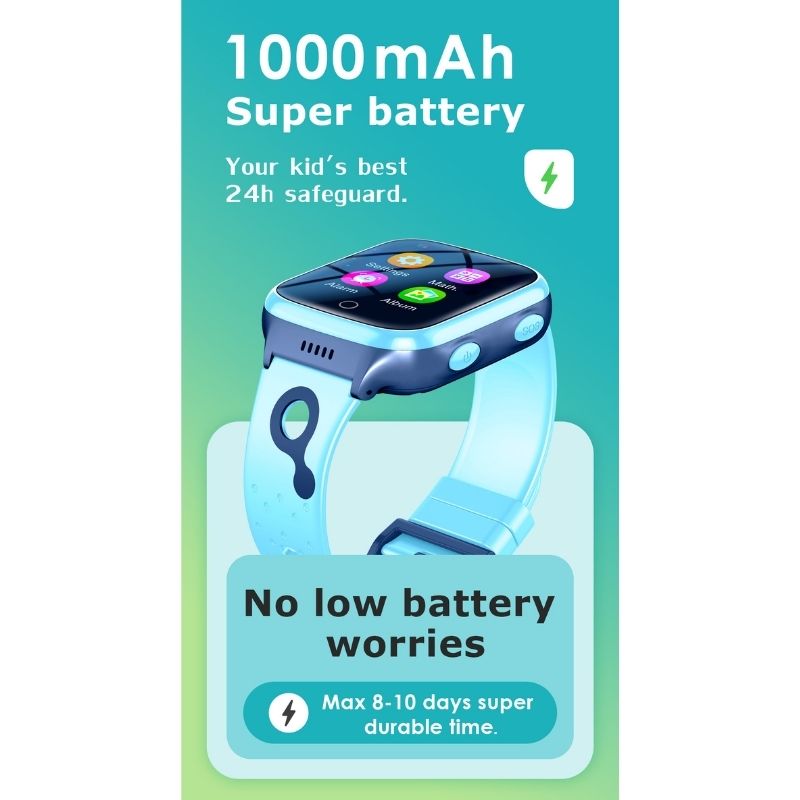 Đồng hồ thông minh cho bé 4G Cleverkid Hồng dịu dàng COOLKIDS HGW933
