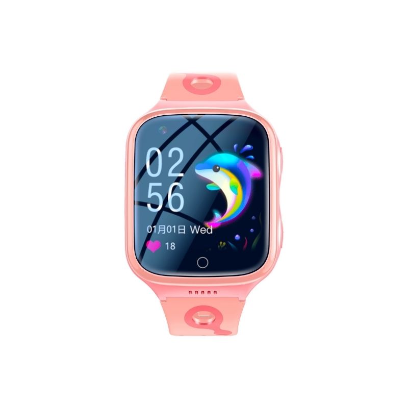 Đồng hồ thông minh cho bé 4G Cleverkid Hồng dịu dàng COOLKIDS HGW933