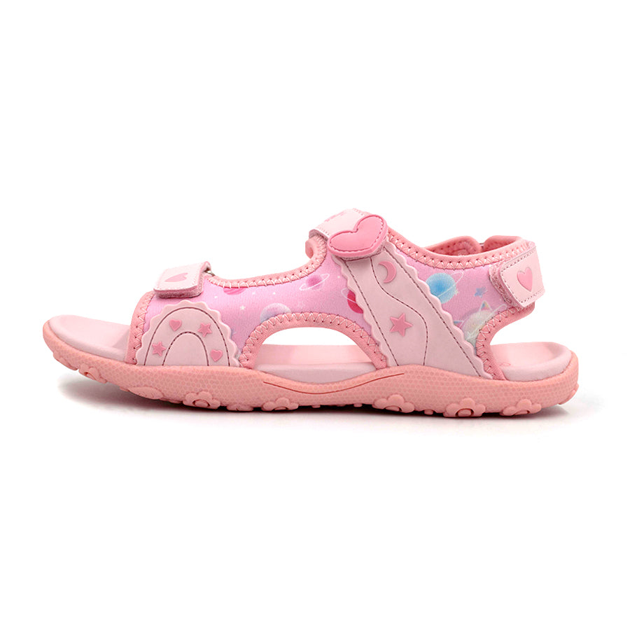 Giày Sandals Dreamy Sweet Heart Hồng Clever Hippo SD302/NUDE