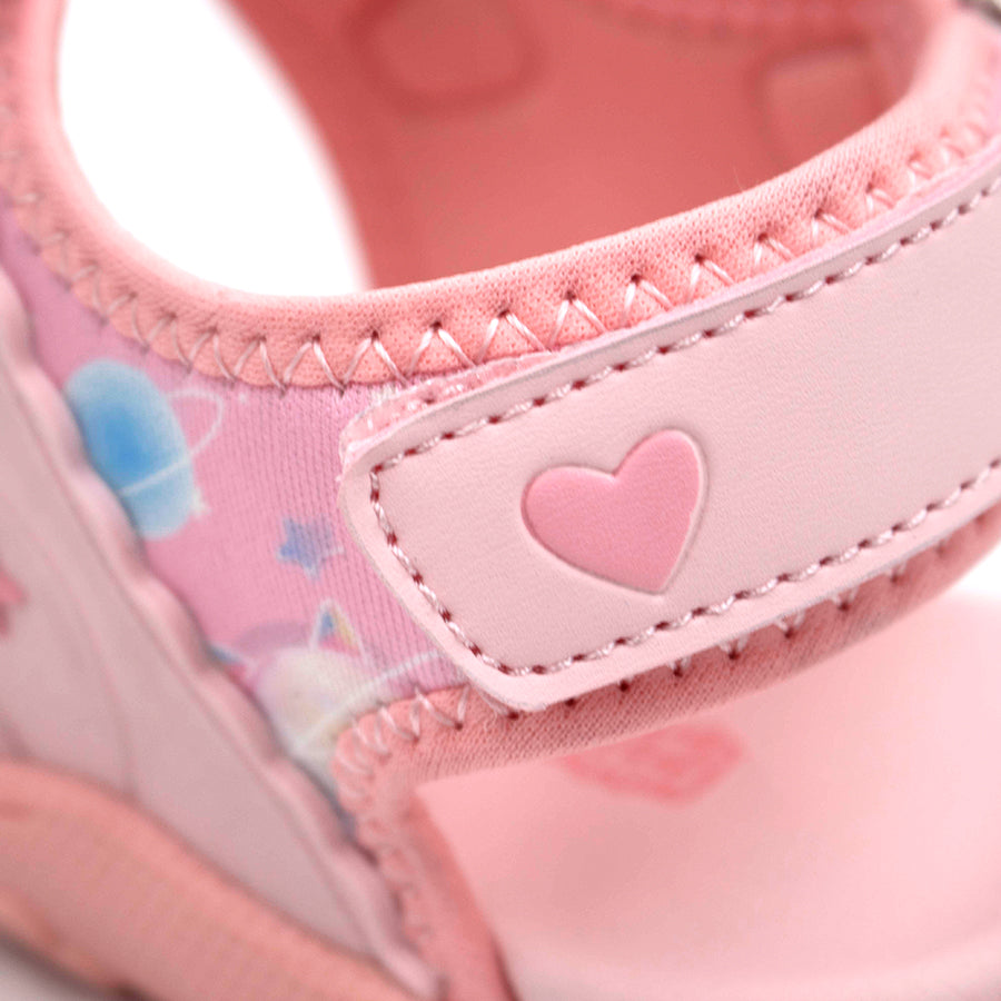 Giày Sandals Dreamy Sweet Heart Hồng Clever Hippo SD302/NUDE