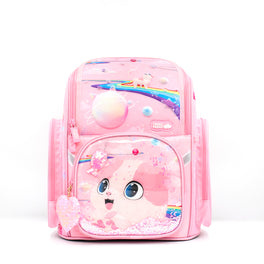 Balo Đi Học Fancy Kitty Pinky Hồng CLEVER HIPPO BK1232