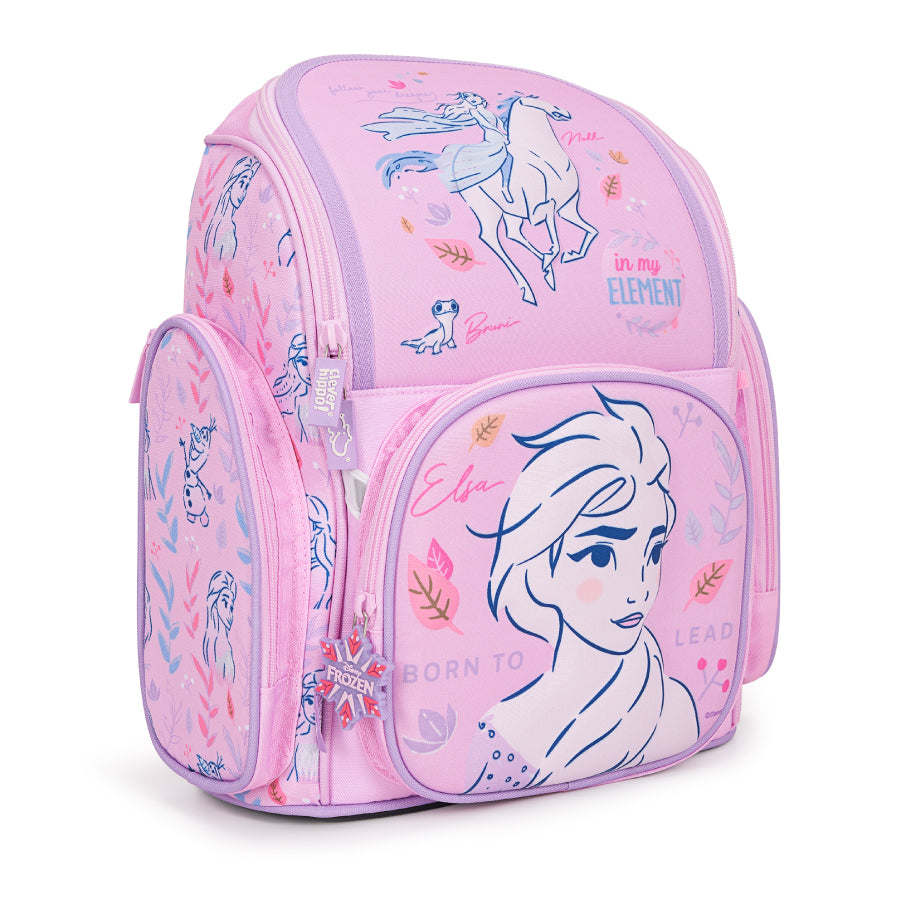 Ba Lô Fancy Nữ hoàng Elsa Hồng CLEVER HIPPO BLF1225
