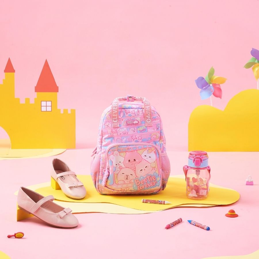 Balo Mẫu Giáo Mini Bestie Forever CLEVER HIPPO BH4115