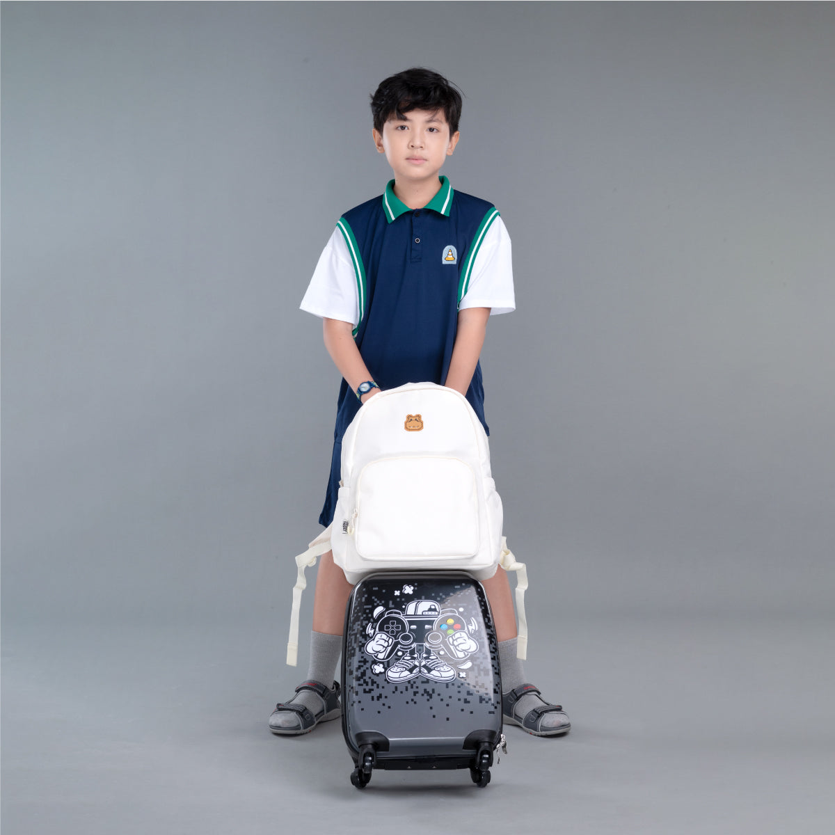 Ba Lô Mono Thời Trang Ivory Clever Hippo BMONO