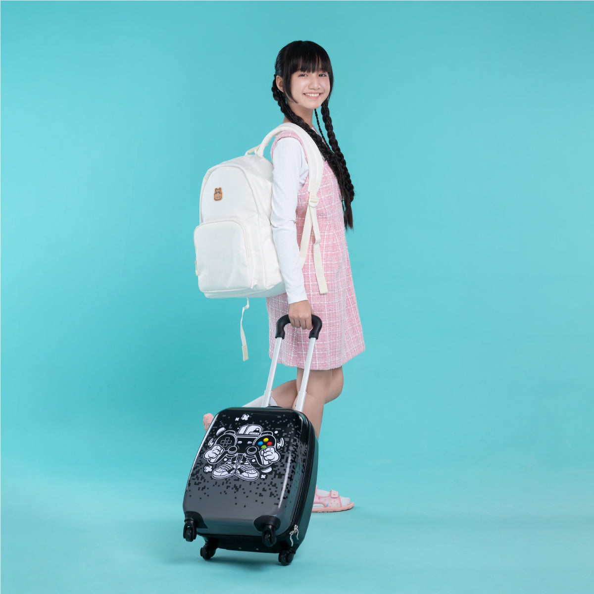 Ba Lô Mono Thời Trang Ivory Clever Hippo BMONO