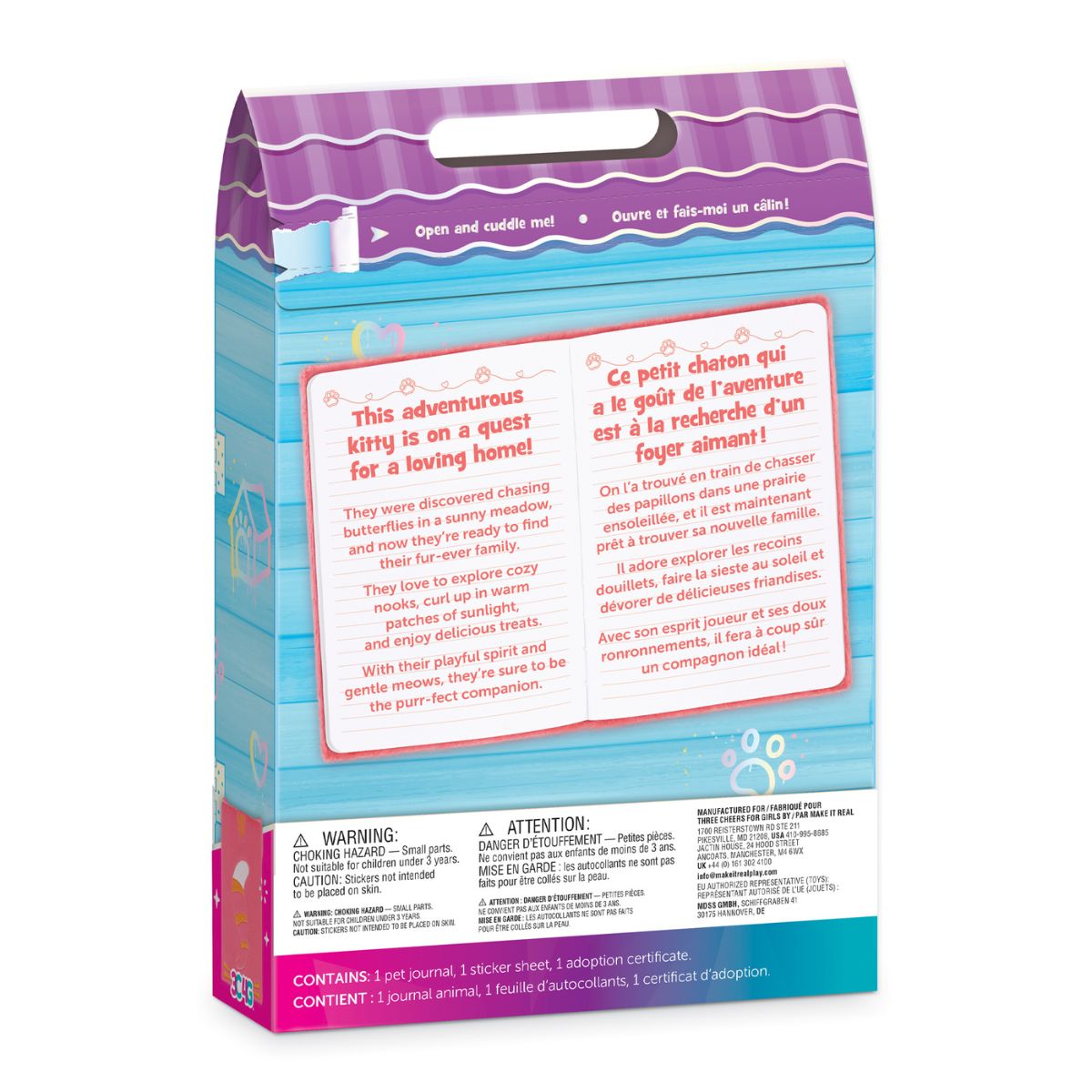 Bộ Sổ Tay Nhật Ký Critter Journals Cat 3C4G 12096