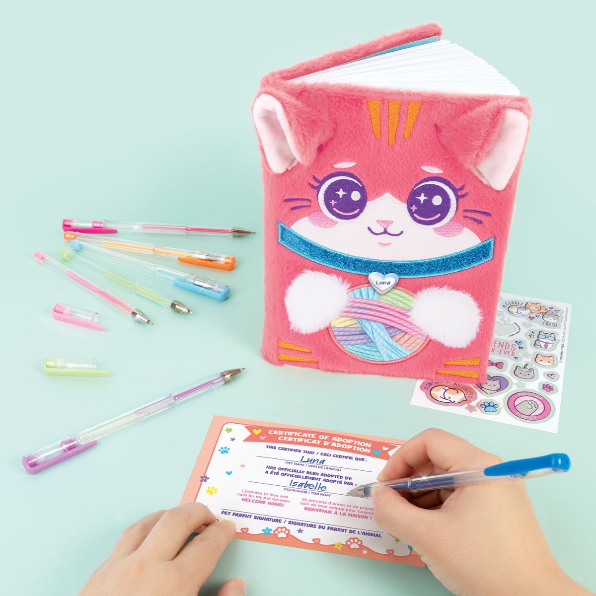 Bộ Sổ Tay Nhật Ký Critter Journals Cat 3C4G 12096