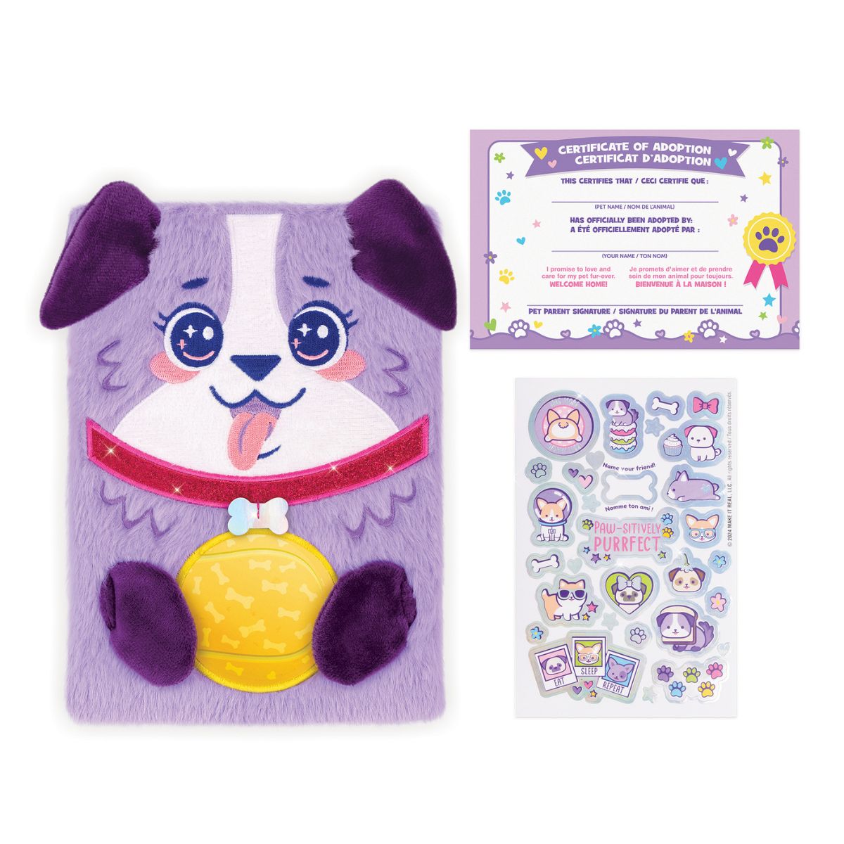 Bộ Sổ Tay Nhật Ký Critter Journals Puppy 3C4G 12097