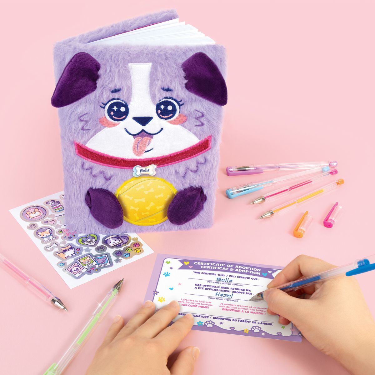 Bộ Sổ Tay Nhật Ký Critter Journals Puppy 3C4G 12097