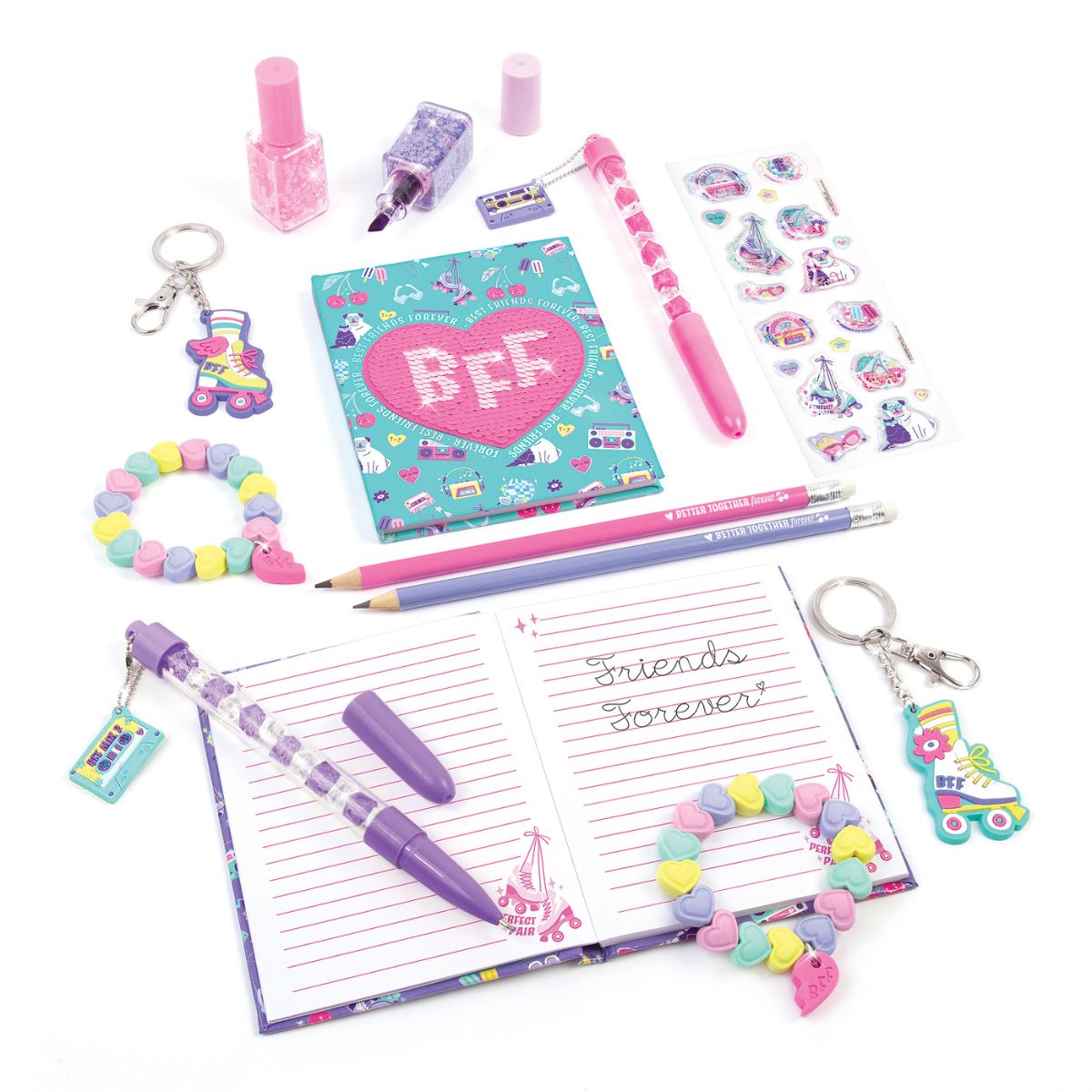 Bộ Văn Phòng Phẩm Besties Forever 3C4G 12090