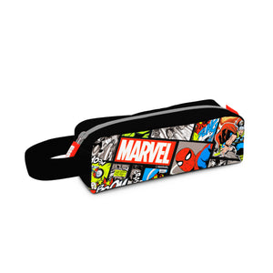 Hộp Bút Classic Siêu Anh Hùng Marvel Đen CLEVER HIPPO HLM0105