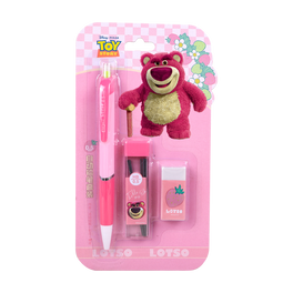 Combo Bút Chì Bấm Lotso Bear Unimass A73067-T1S