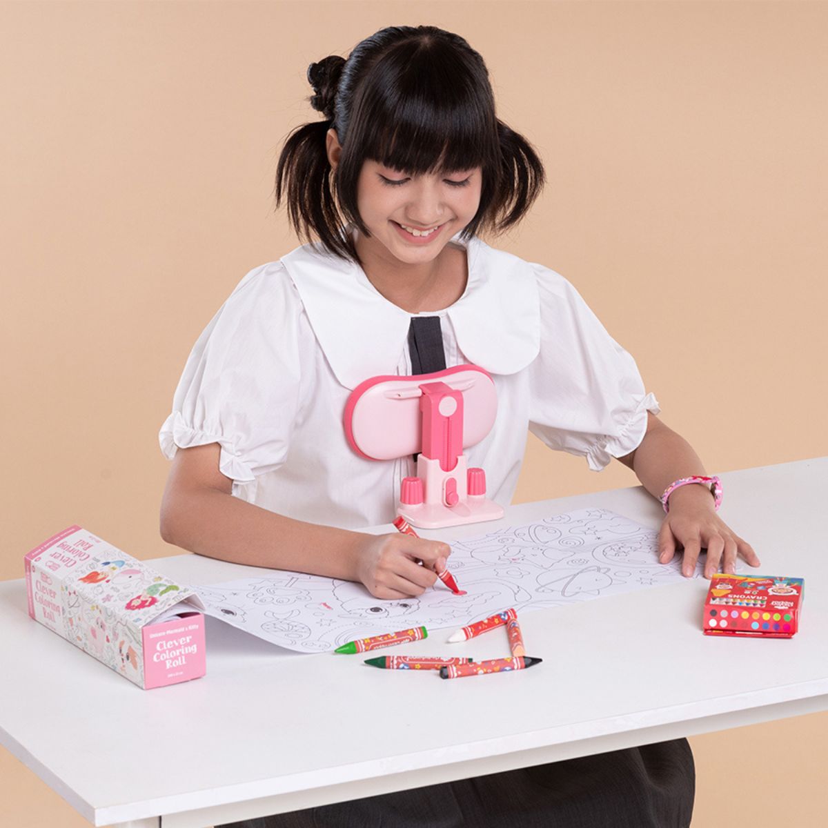 Sách Tô Màu Dạng Cuộn - Little Princess CLEVERHIPPO CR03