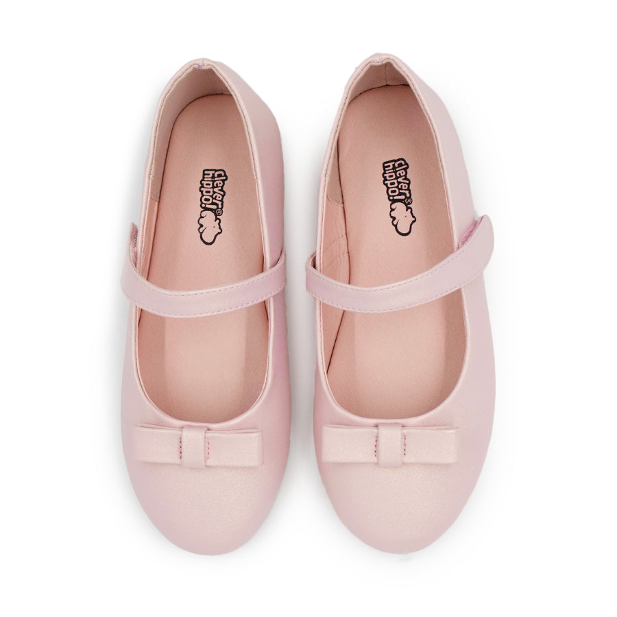 Giày Búp bê Sparkle Rose Gold Clever Hippo BLS302/PINK