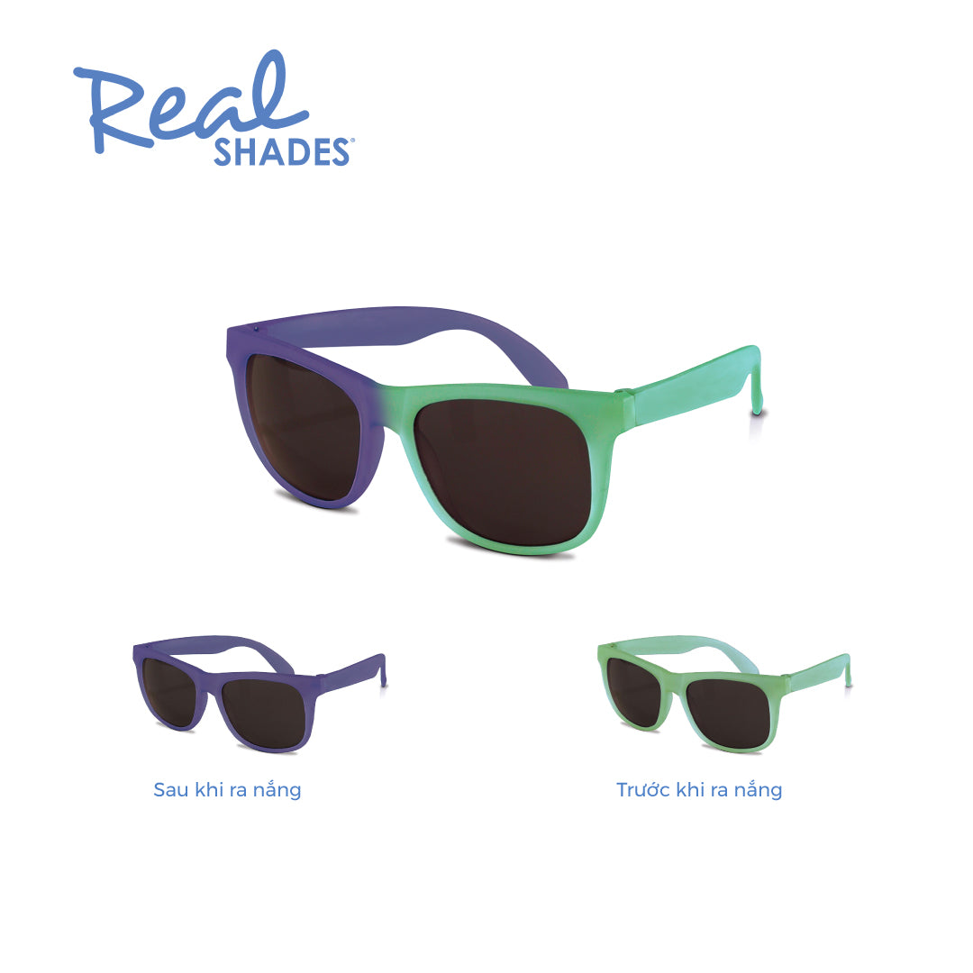 Kính mát gọng đổi màu Green Midnight Blue