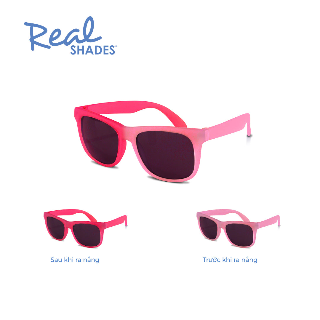 Kính mát gọng đổi màu Light Pink
