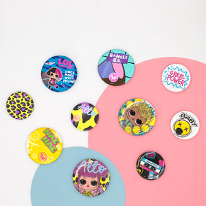 Huy hiệu L.O.L Surprise! - Cool & Fun Hồng CLEVERHIPPO BADGE01