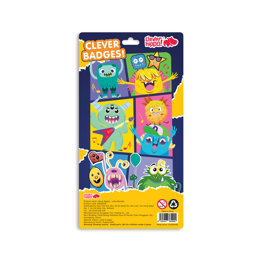 Huy hiệu Little Monster tinh nghịch