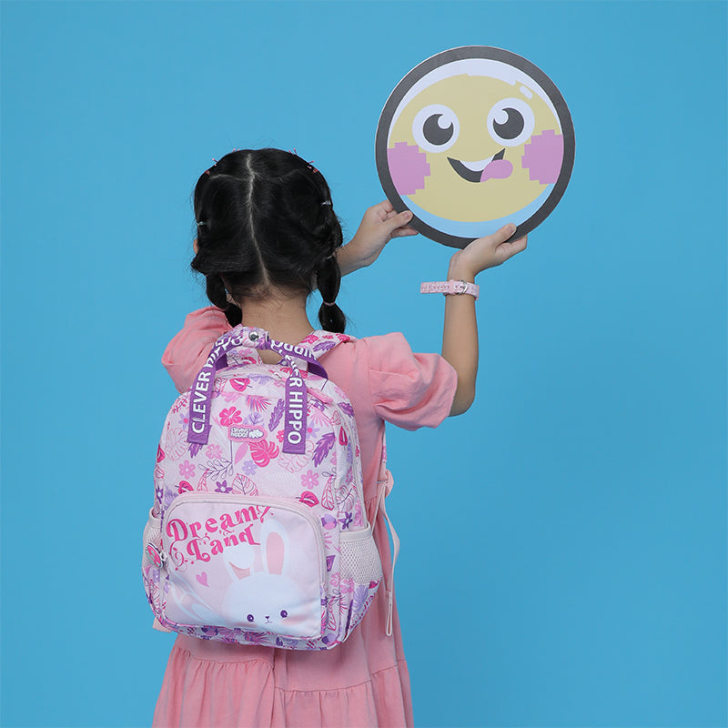 Balo Mẫu Giáo Mini Fairy Forest Hồng CLEVER HIPPO BF4110