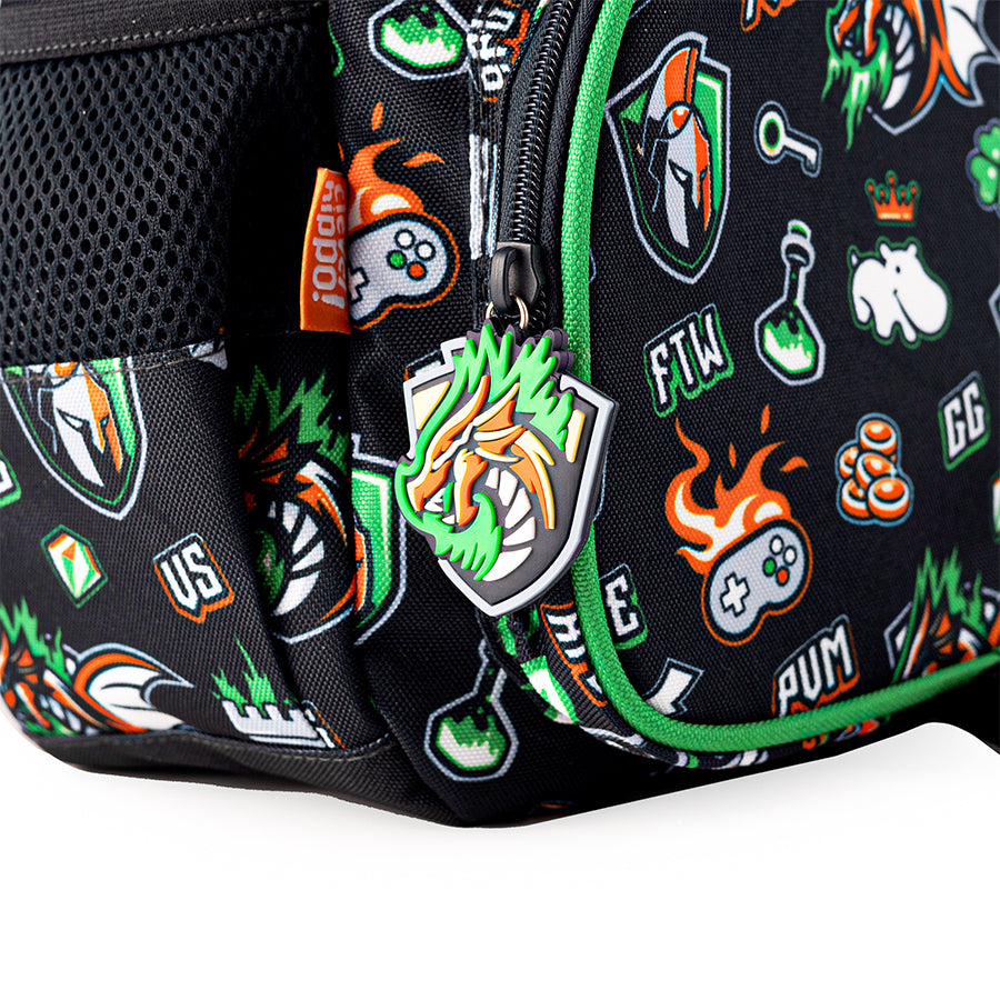 Ba lô Hoodie Dragon Gaming Đen CLEVERHIPPO BG3107