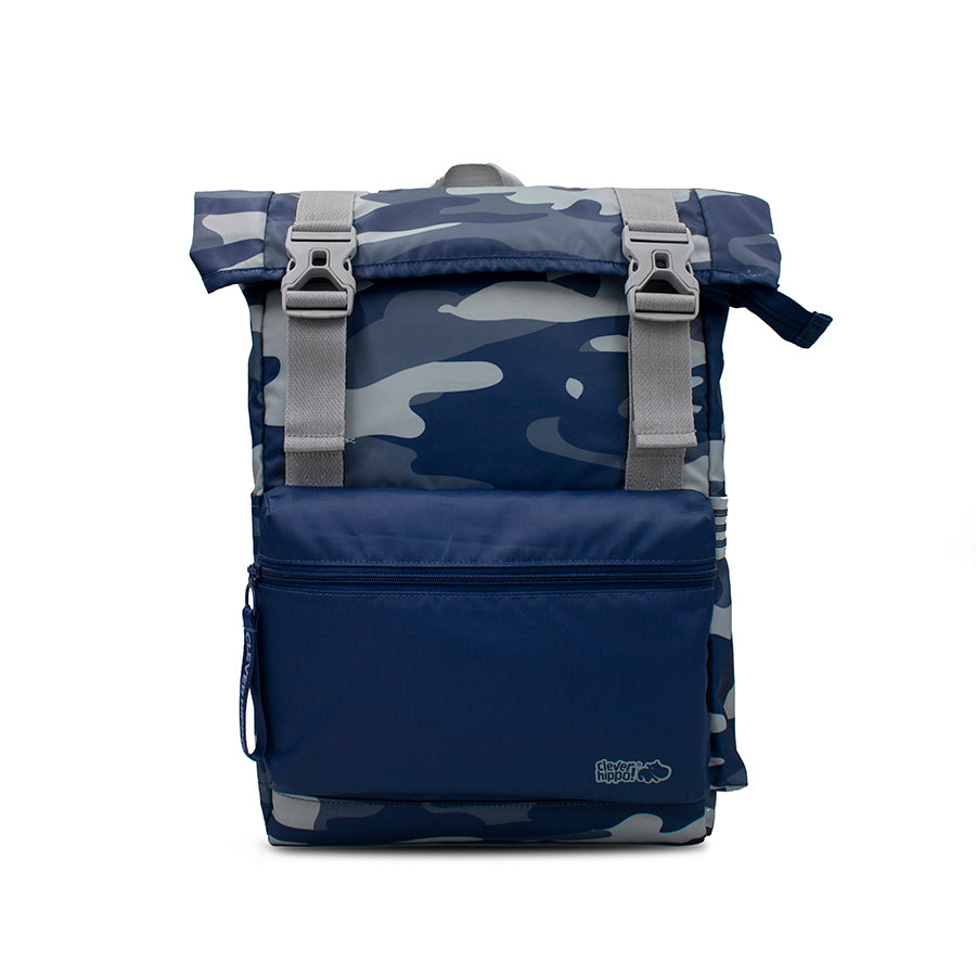 Balo Roller Camo Xanh CLEVER HIPPO BKU5204