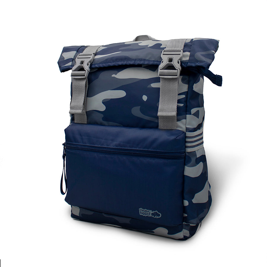 Balo Roller Camo Xanh CLEVER HIPPO BKU5204