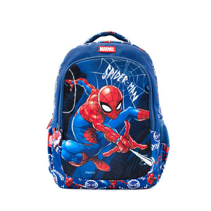 Balo Đi Học, Đi Chơi Easy Go Người Nhện Spider-Man Xanh CLEVER HIPPO BLS0118