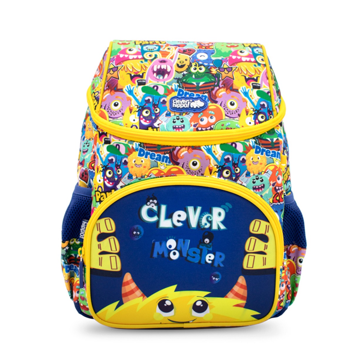 Ba lô Hoodie - Clever Monster Vàng CLEVERHIPPO BM3105