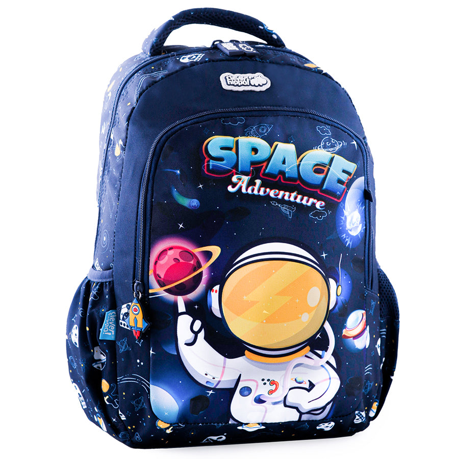 Balo Đi Học, Đi Chơi Easy Go Space Adventure Xanh CLEVER HIPPO BS0114