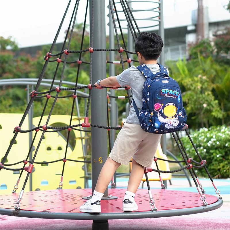 Balo Đi Học, Đi Chơi Easy Go Space Adventure Xanh CLEVER HIPPO BS0114