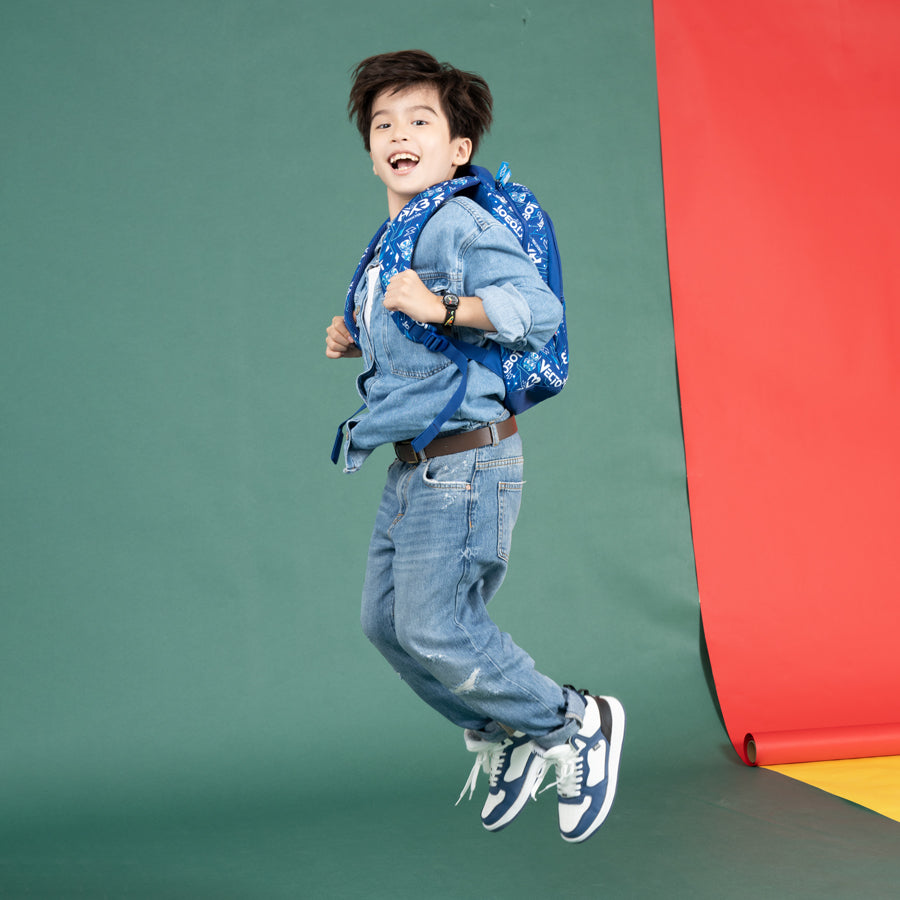 Ba lô Easy Go - Siêu Robo Vectobot Xanh dương CLEVERHIPPO BV0112