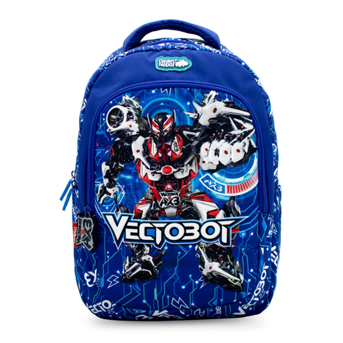 Ba lô Easy Go - Siêu Robo Vectobot Xanh dương CLEVERHIPPO BV0112