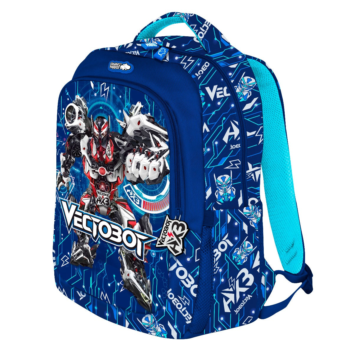 Ba lô Easy Go - Siêu Robo Vectobot Xanh dương CLEVERHIPPO BV0112