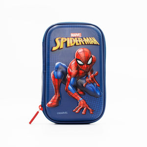 Hộp Bút 3D Người nhện Spider-Man Xanh CLEVER HIPPO HLS1103