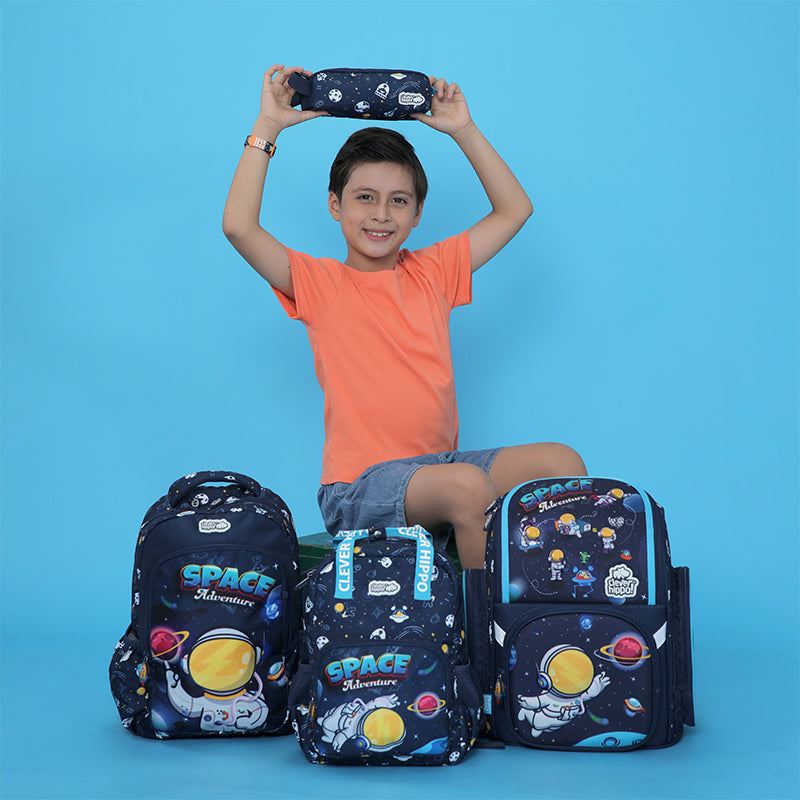 Hộp Bút Classic Space Adventure CLEVER HIPPO HS0118