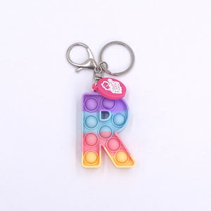 Móc khóa Pop It - Rainbow CLEVERHIPPO KC01