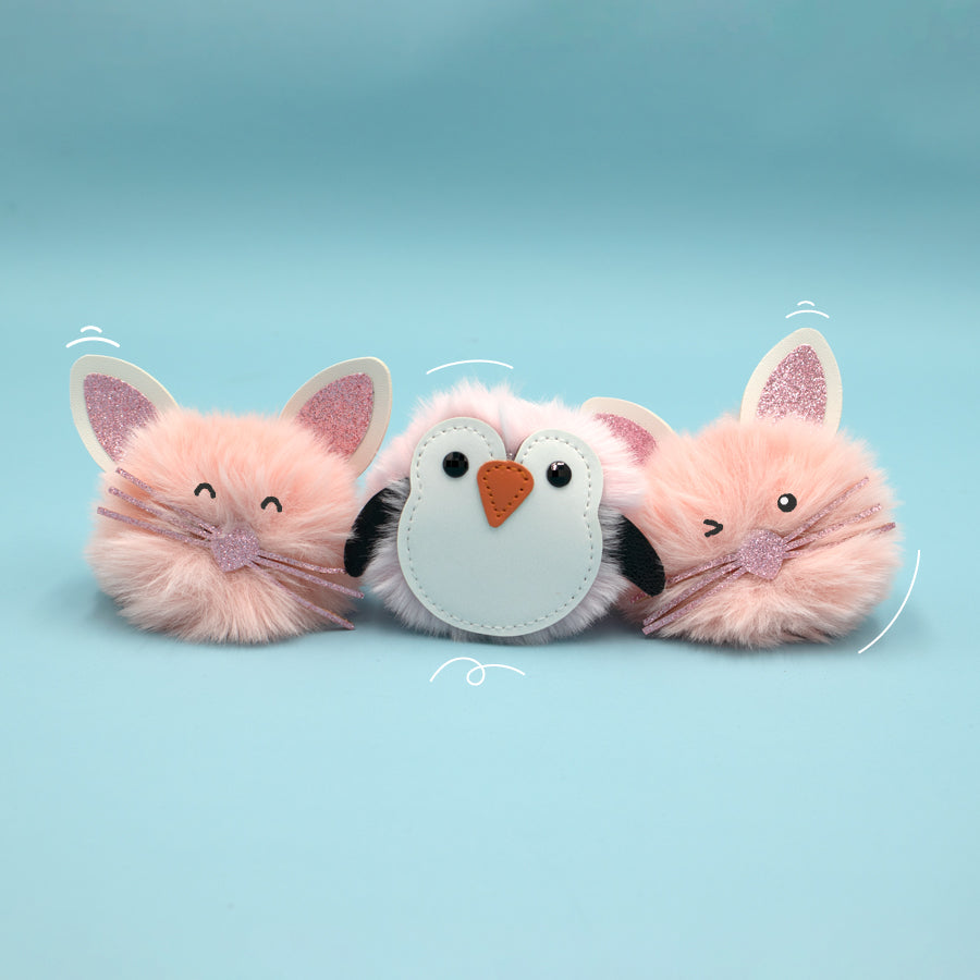 Móc khóa Pom Pom - Cutie buddies