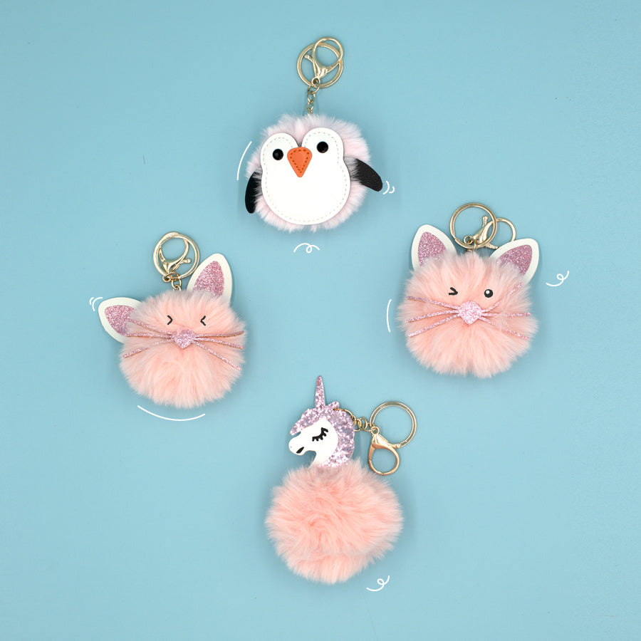 Móc khóa Pom Pom - Cutie buddies