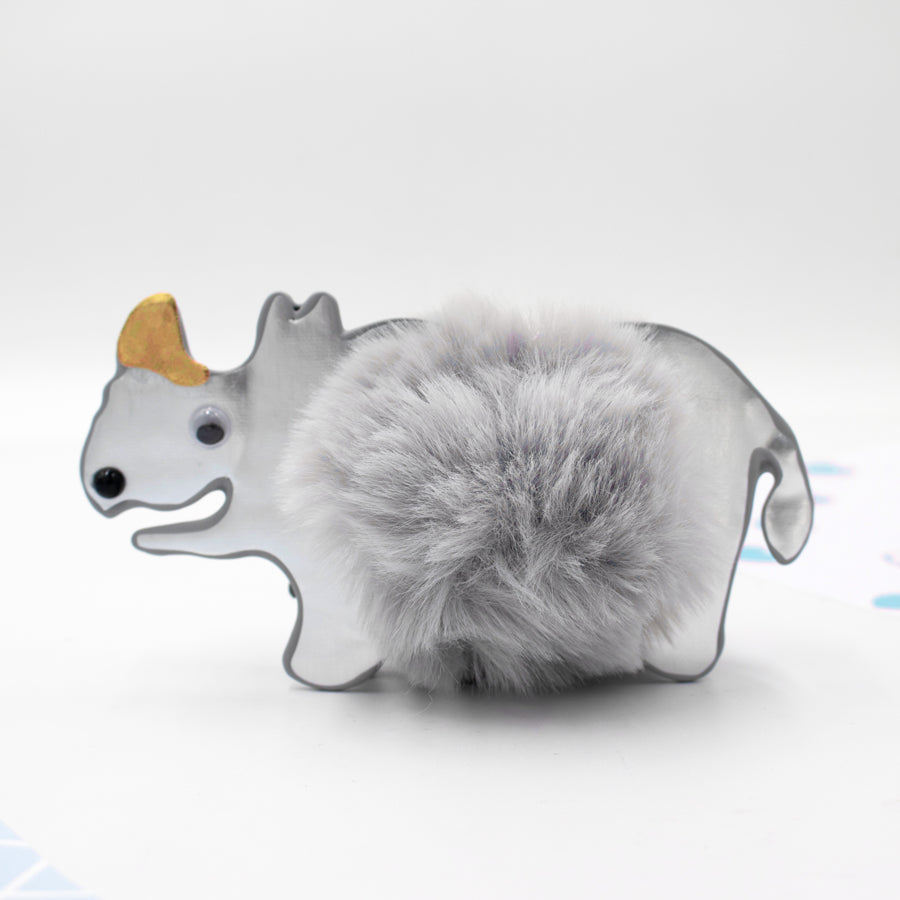 Móc khóa Pom Pom - Người bạn rừng xanh