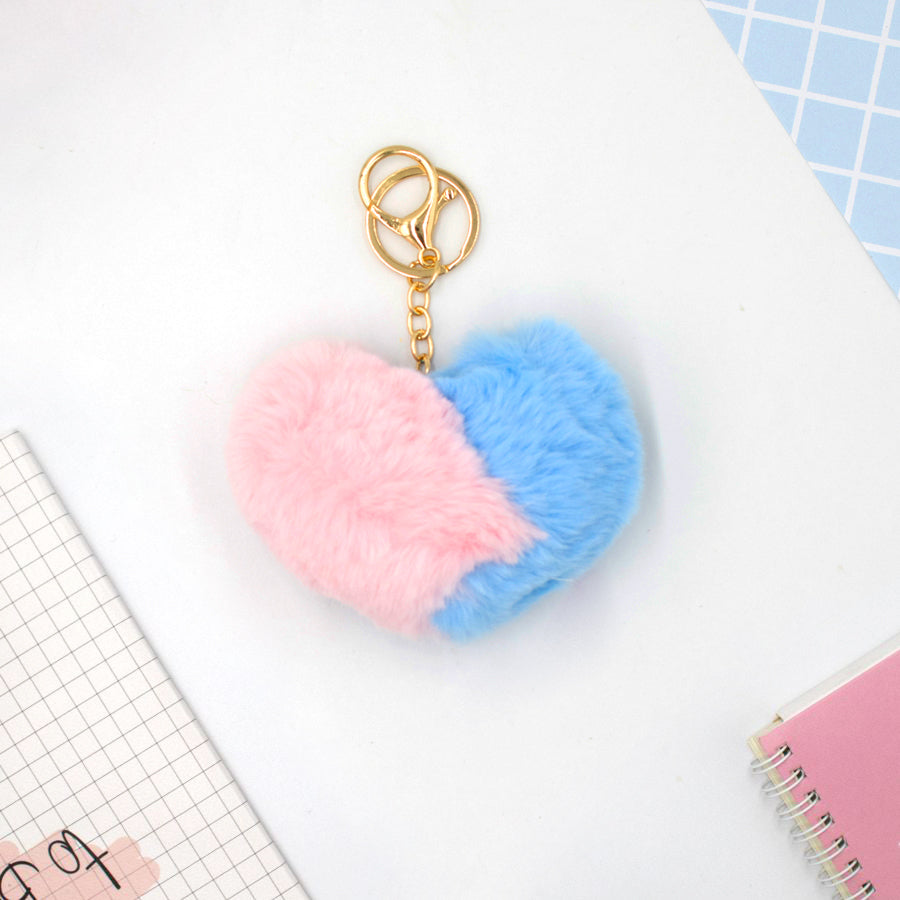 Móc khóa Pom Pom - Sweet Hearts