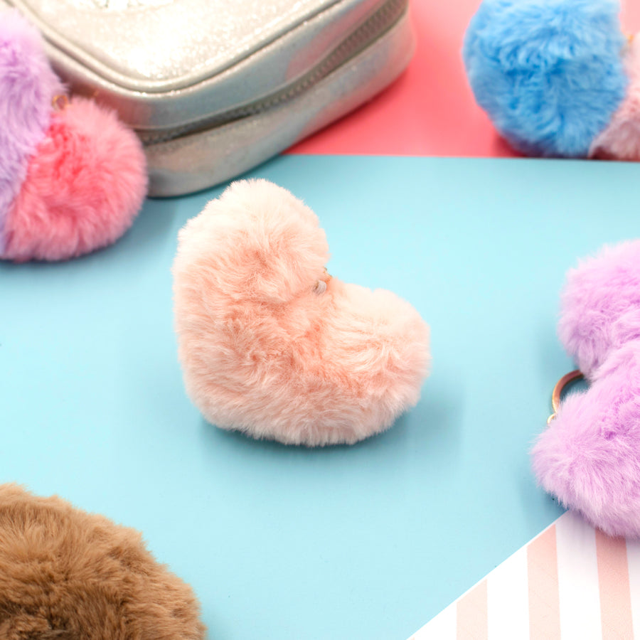 Móc khóa Pom Pom - Sweet Hearts