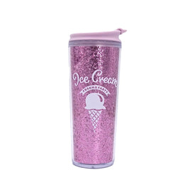 Clever Cup - Ly nhựa Sparkle Ice Cream Hồng CLEVERHIPPO PCUP02