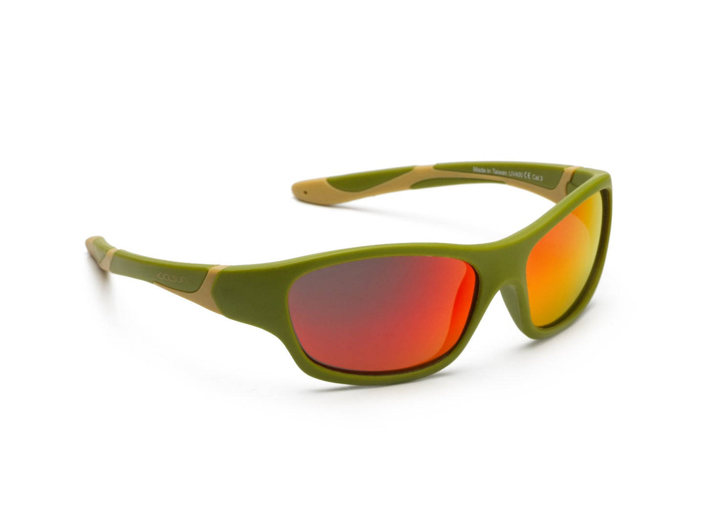 Kính mát thể thao Army Green Orange