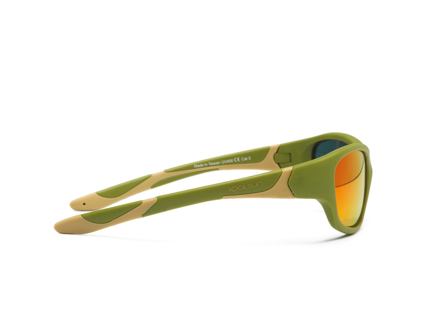 Kính mát thể thao Army Green Orange