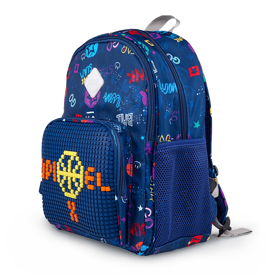 Ba lô Upixel - Futuristic Kids Xanh Navy
