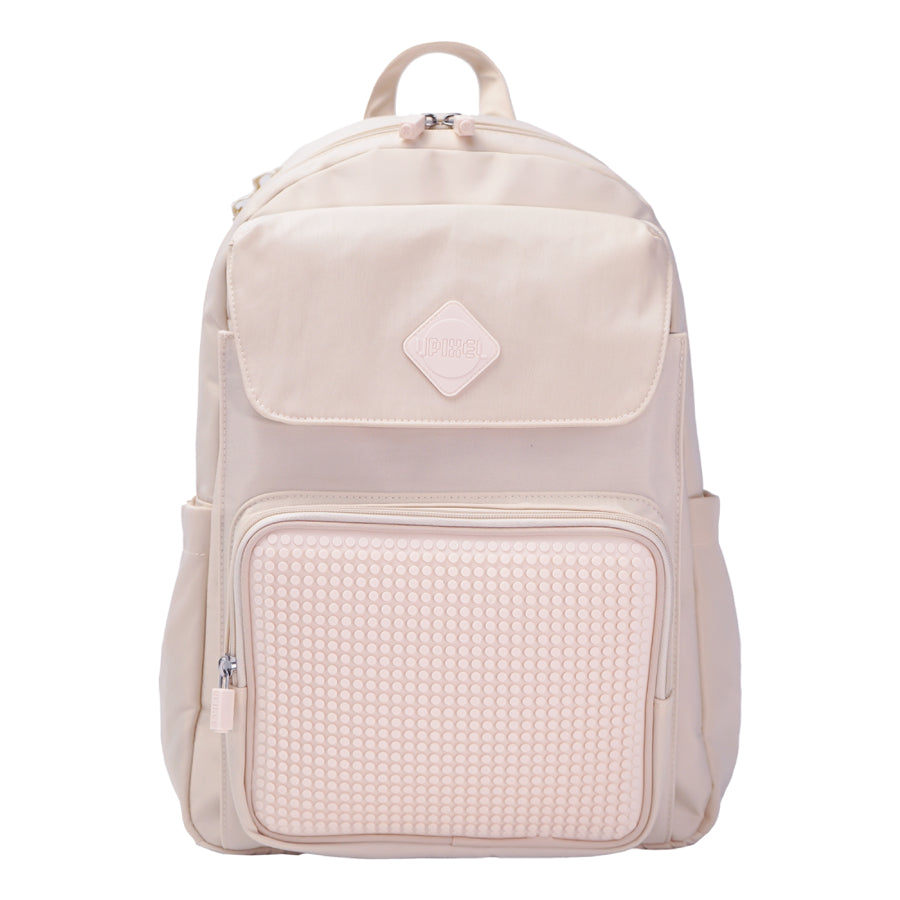 Balo Đi Học, Đi Chơi Influencers Trắng Ivory UPIXEL U21-002