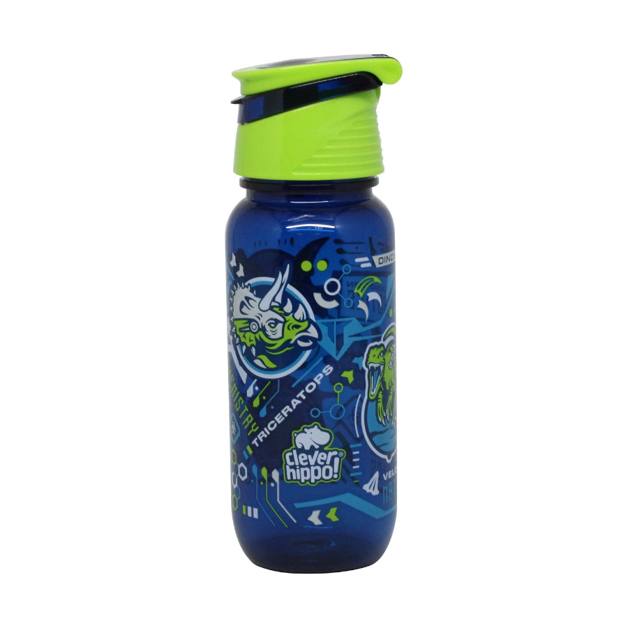 Bình nước nhựa Dino Mech Rex CLEVERHIPPO WB01