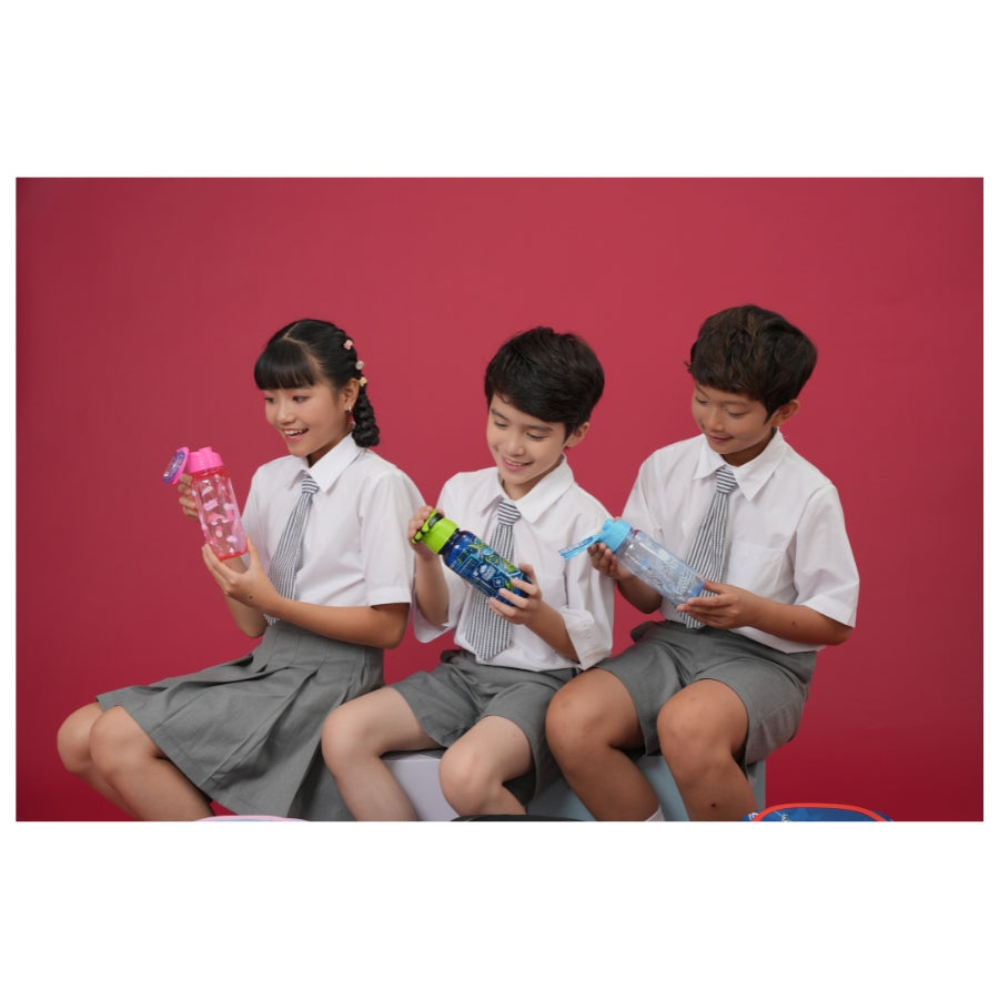 Bình nước nhựa Rainbow Unicorn CLEVERHIPPO WB01