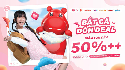 Flash Sale Cá Tháng Tư - Bắt Cá Đón Deal, Giảm Đến 50%++