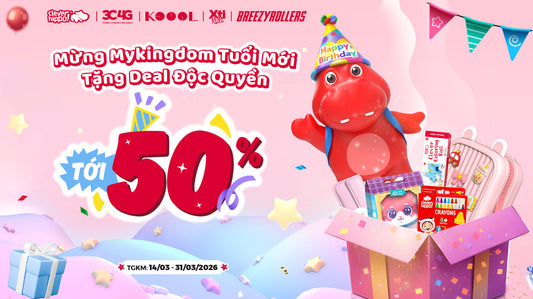 Săn được gì tại sinh nhật Myk – Balo, túi, bóp viết ưu đãi đến 50%